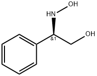 Benzeneethanol, β-(hydroxyamino)-, (βR)- Structural