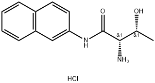 L-Threonine?beta-naphthylamide hydrochloride Structural