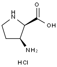 D-Proline, 3-amino-, monohydrochloride, (3S)-rel-