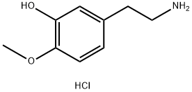 Phenol, 5-(2-aminoethyl)-2-methoxy-, labeled with tritium, hydrochloride (9CI) Structural