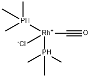 Rhodium, carbonylchlorobis(trimethylphosphine)- Structural