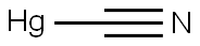 Mercury cyanide (Hg(CN)) Structural