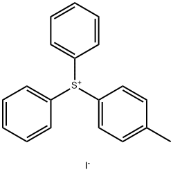 Sulfonium, (4-methylphenyl)diphenyl-, iodide (1:1) Structural
