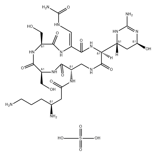 VIOMYCIN SULFATE Structural