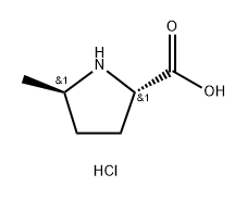 D-Proline, 5-methyl-, hydrochloride, (5S)-rel-