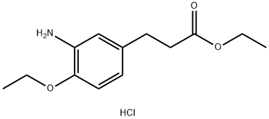 Ethyl 3-amino-4-ethoxyphenylpropanoate Structural