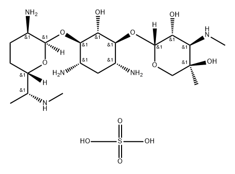 Gentamicin C1, sulfate (1:) Structural
