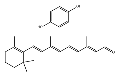 (all-trans)-retinaldehyde, compound with hydroquinone (1:1)  