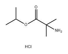 Isopropyl 2-amino-2-methylpropanoate HCl Structural