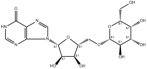 Inosine,5-O-β-D-galactopyranosyl-(9CI) Structural