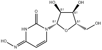 2,4(1H,3H)-Pyrimidinedione, 1-β-L-ribofuranosyl-, 4-oxime (9CI) Structural