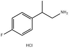 Benzeneethanamine, 4-fluoro-β-methyl-, hydrochloride (1:1) Structural