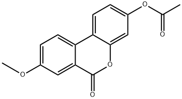 Urolithin A 8-Methyl Ether Acetate Structural
