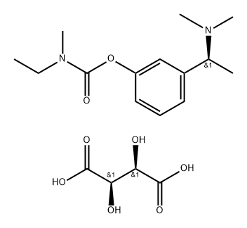Rivastigmine Hydrogen Tartrate Structural