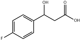 Benzenepropanoic acid, 4-fluoro-β-hydroxy- Structural