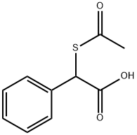 Benzeneacetic acid, α-(acetylthio)- Structural