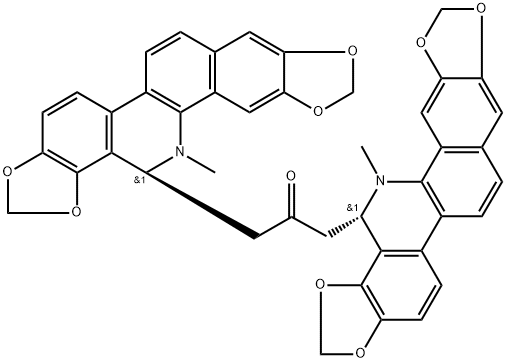 Sanguidimerine Structural