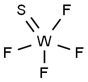 Tungsten fluoride sulfide (WF4S), (SP-5-21)- Structural