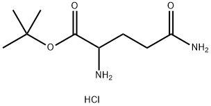 D,L-GLUTAMINE T-BUTYL ESTER HCL Structural
