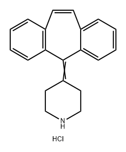 Demethylcyproheptadine Hydrochlorid Structural