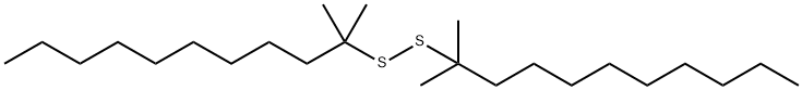 Disulfide, bis(1,1-dimethyldecyl) (9CI) Structural