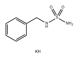 Sulfamide, N-(phenylmethyl)-, potassium salt (1:1) Structural