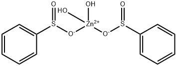 Zinc(II) benzenesulfinate dihydrate Structural