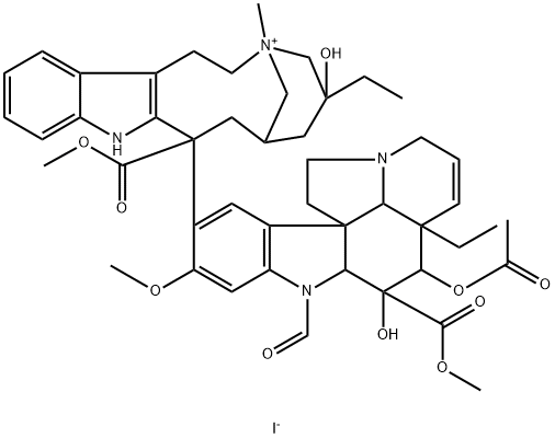 Vincristine Methiodide Structural