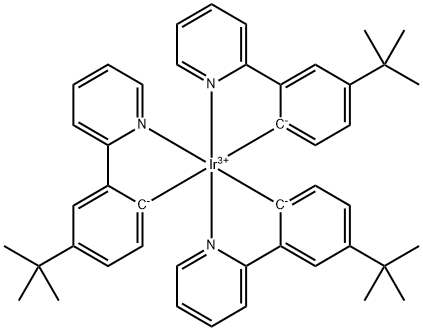 fac-Ir(3-tBu-ppy)3 Structural