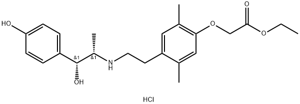 Ritobegron ethyl hydrochloride Structural