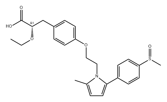 Saroglitazar sulfoxide D4 Structural