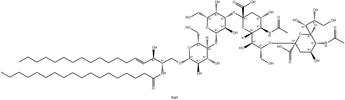 Ganglioside GD3 Diodium Salt Structural