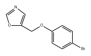 Oxazole, 5-[(4-bromophenoxy)methyl]- Structural