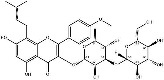 Iso-sagittatoside A Structural