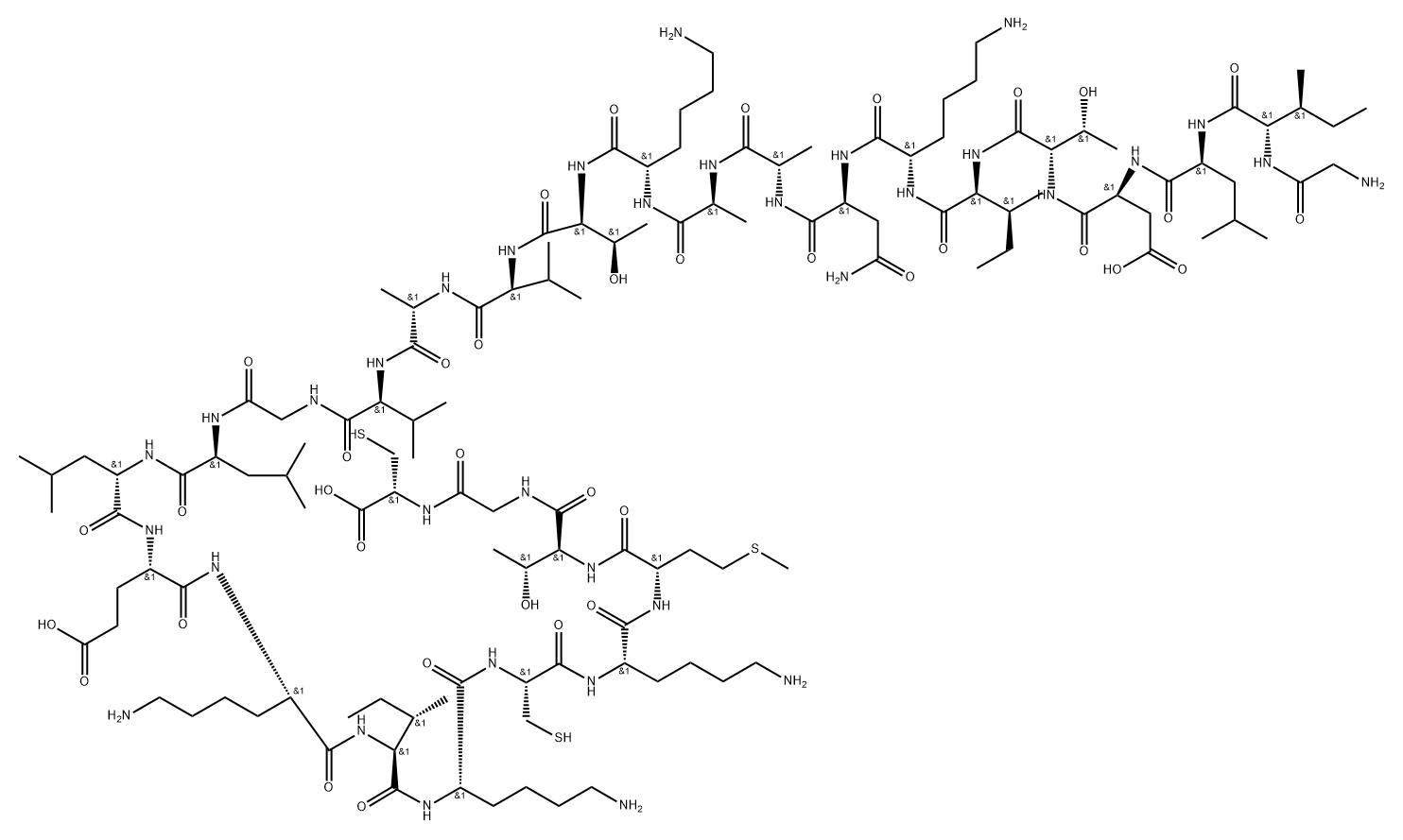 Ranatuerin-2ARb Structural
