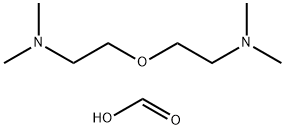 formic acid, compound with 2,2'-oxybis[N,N-dimethylethylamine] (2:1) Structural