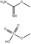 O-methylisourea sulfate monomethyl ester salt Structural