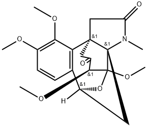 Oxoepistephamiersine Structural