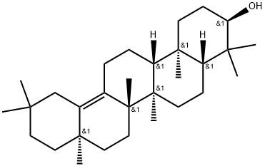 Olean-13(18)-en-3-ol, (3α)- Structural