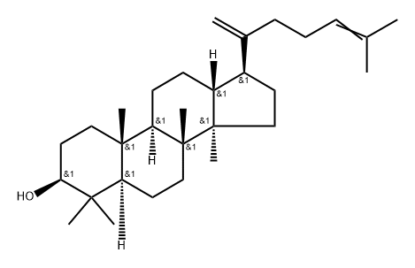 Dammarane-20(21),24-diene-3β-ol Structural