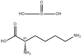 L-Lysine, sulfite (2:1) Structural