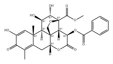 DEHYDROBRUCEANTARIN Structural