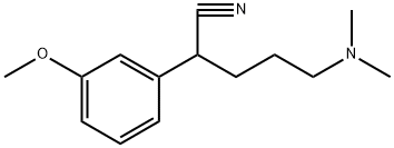 Benzeneacetonitrile, α-[3-(dimethylamino)propyl]-3-methoxy- Structural