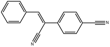 Benzeneacetonitrile, 4-cyano-α-(phenylmethylene)-, (Z)- (9CI) Structural