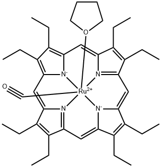 2,3,7,8,12,13,17,18-OCTAETHYL-21H,23H-PORPHINE RUTHENIUM(II) CARBONYL, COMPLEX WITH TETRAHYDROFURAN