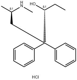 rac-N-Desmethyl α-Methadol Hydrochloride Structural