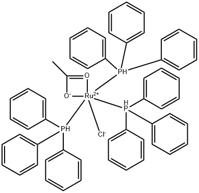 RuCl(OAc)(PPh3)3 Structural