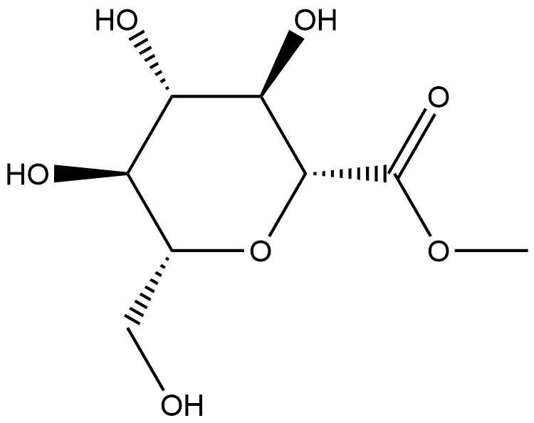 D-glycero-D-gulo-Heptonic acid, 2,6-anhydro-, methyl ester Structural