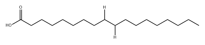 Stearic Acid-9,10-d2 Structural