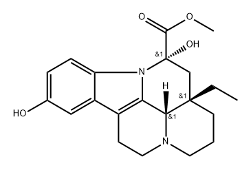 Eburnamenine-14-carboxylic acid, 14,15-dihydro-10,14-dihydroxy-, methyl ester, (3α,14β,16α)- (9CI)